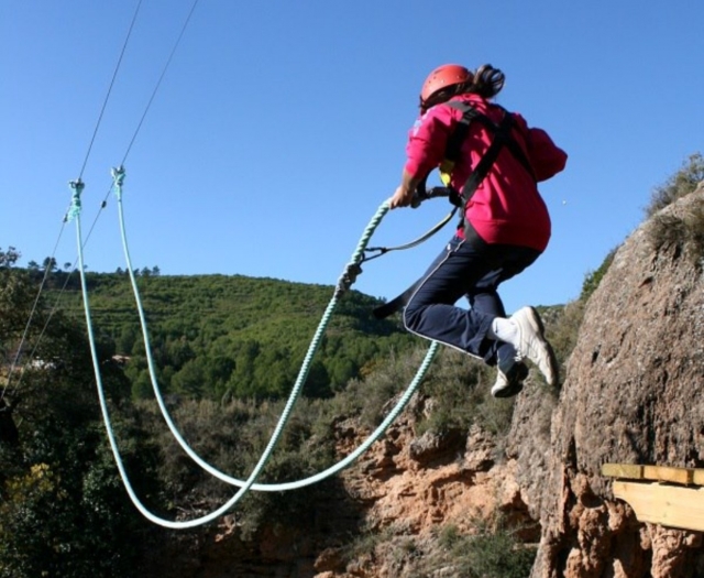 Salto de tirolina